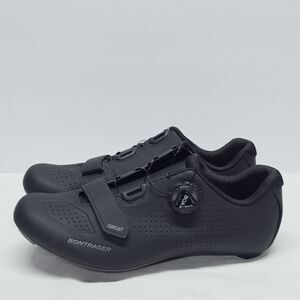 Men's Bontrager Black Circuit Road Cycling Shoe (551609) with BOA Closure Size 9
